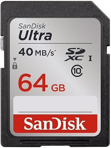 SanDisk Ultra clase 10 tarjeta de memoria SDHC de 8GB y de hasta 40MBs