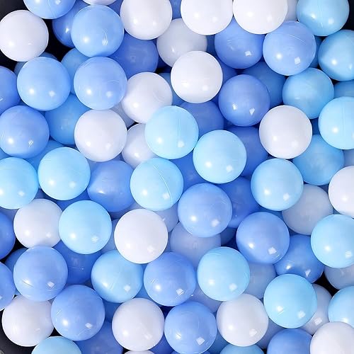 Pelotas para niños pequeños, bolas de juguete de plástico a prueba de aplastamiento sin BPA para hogueras de pelotas, juguetes de agua para piscina