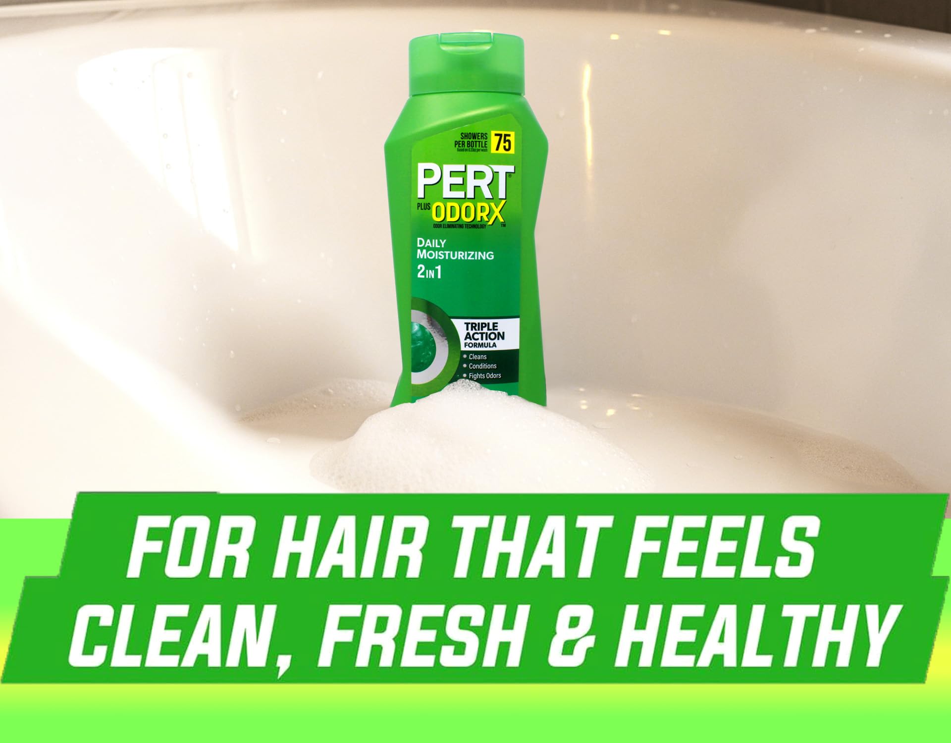 PERT Complete Clean 2-in-1 Shampoo and Conditioner for Men