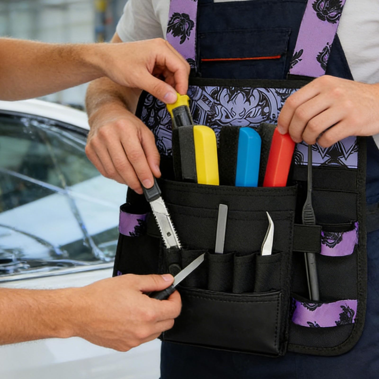 Petit Sac à Outils Pochette Imperméable Grande Capacité