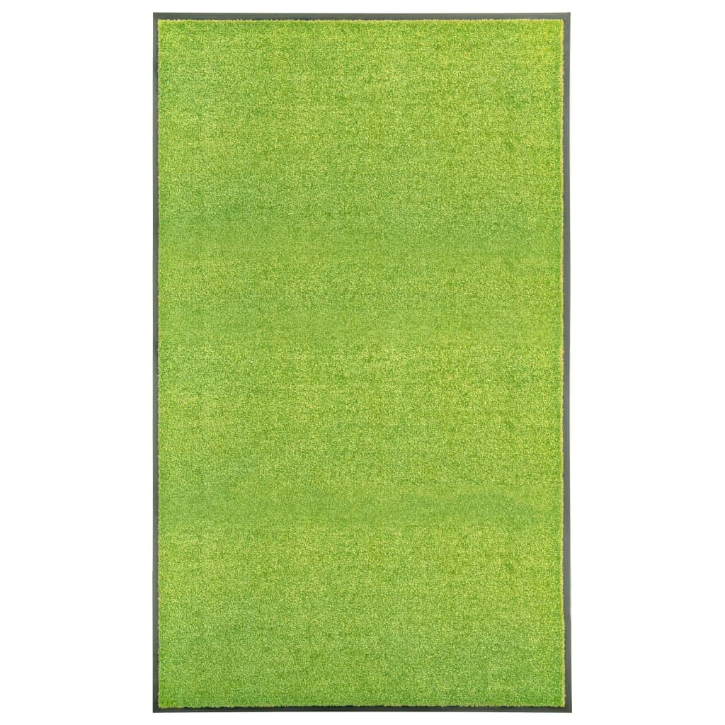 Tapis d'entrée lavable fini les sols humides paillasson antidérapant 90x150