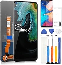 LCD Display for Oppo A96 4G Display for Realme 8i / Realme 9i LCD Screen for Oppo A96 CPH2333 Digitazer Touchscreen Assembly with Repair Kit (Black, 6.59 Inches)