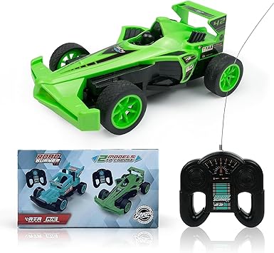 EXBONZAI Remote Control Car Fast RC Car RC Buggy 1/18 Hobby RC Car Remote Control Car for Kids Girls Boys 4-7,8-12 Green