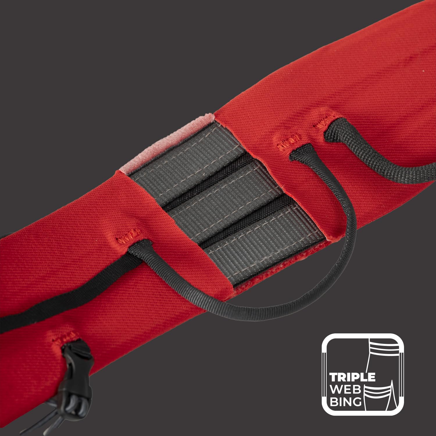FIXE - Arnés Ágil de Escalada Deportiva y Indoor - Triple Webbing para Confort y Estabilidad - Hebillas de Aluminio Ajustables