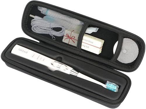 Miniatura 2 de khanka Estuche de viaje duro para cepillo de dientes eléctrico con 2 tapas de pasta de dientes, compatible con Philips Sonicare ProtectiveClean 4100
