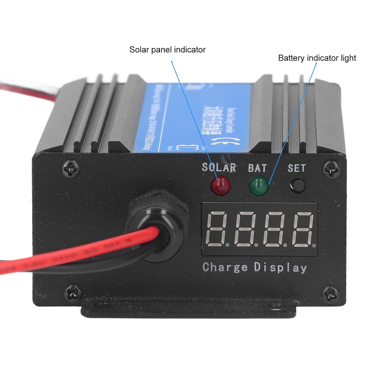 Solar Boost Controller, 24V 36V 48V 60V 72V 300W MPPT Electric Solar Charger Controller, Solar Panel Battery Controller
