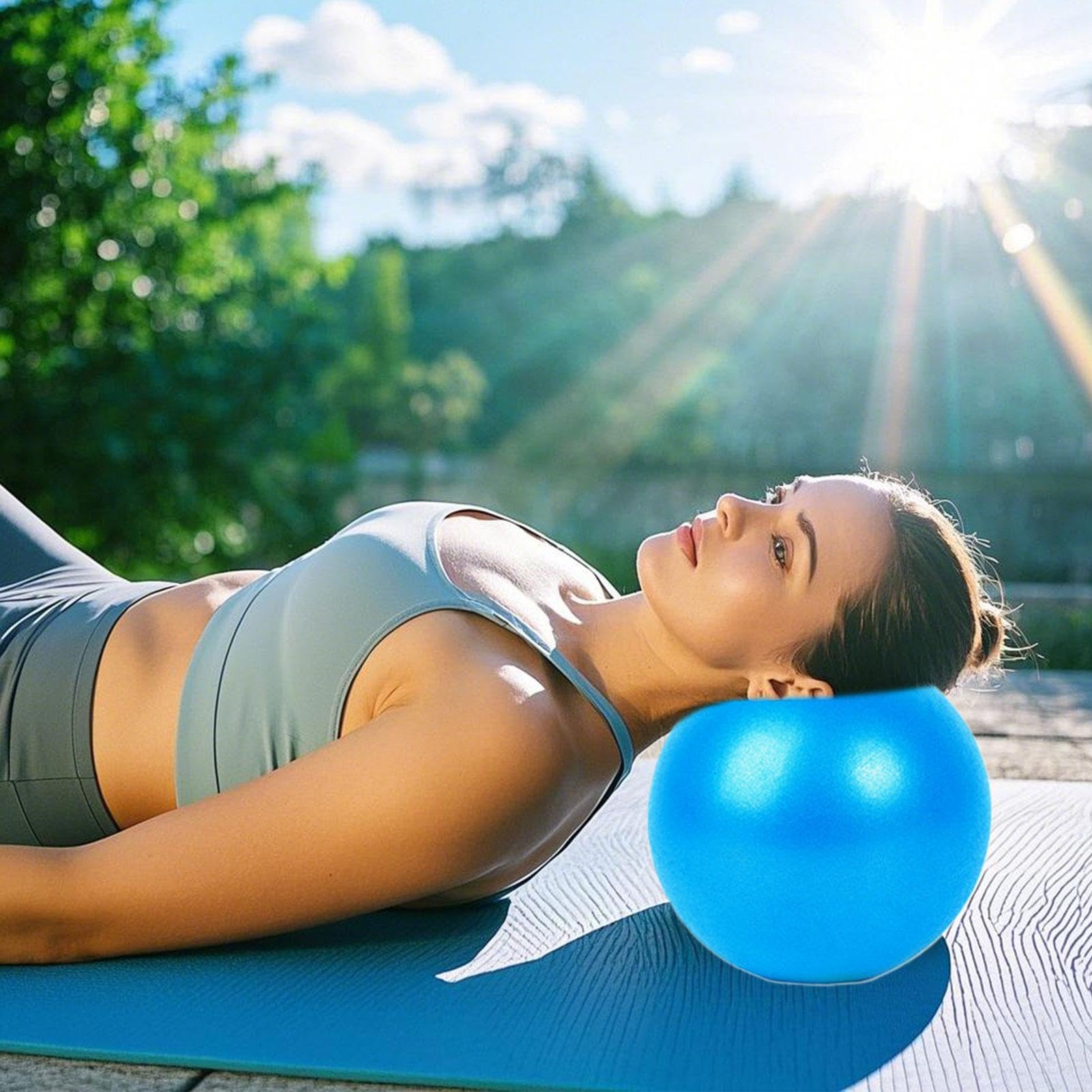 Pilates Ring Fitness Palla Circolare | 9 Set attrezzature per yoga Multifunzionali | Kit anelli e palline, fasce resistenza per l'anca | Istruttore pavimento pelvico con palla elastica muscoli