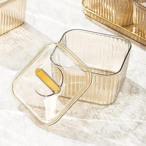 Miniatura 4 de WUWEOT Bandeja para servir nueces y dulces, cuencos divididos para servir aperitivos, compartimento de plástico, plato de exhibición de alimentos