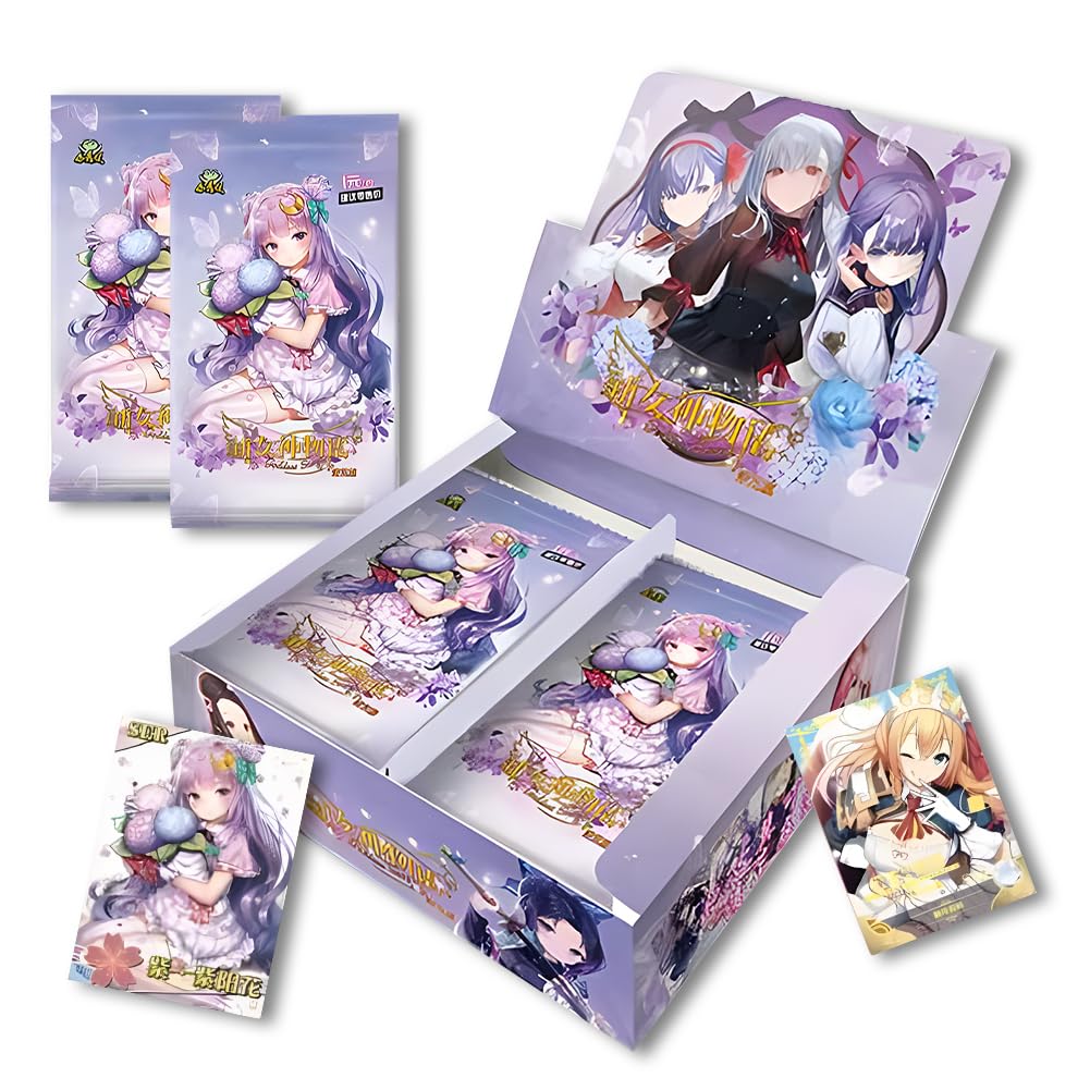 Amazon.com: KUPAIDE Booster Box Goddess Story Waifu MEIKA Series TCG Anime  Girl Cards Collection Trading Card (NS1-13) : Toys & Games