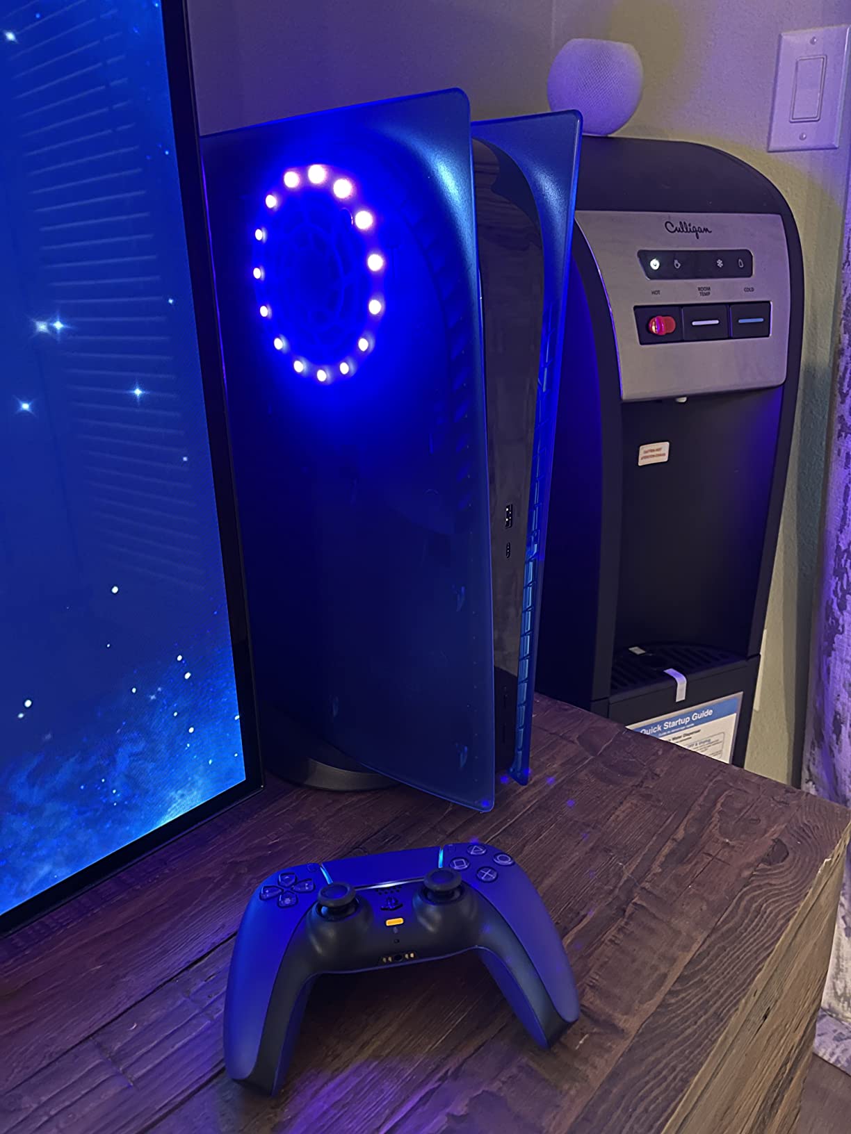 8/mo Finance PS5 Cooling Station Black for PS5 Games TOSHIHAMA PS5