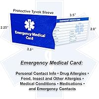 Vista 9 de Collar de alerta médica USB de 2 GB - 2 x 1.25 pulgadas - Collar de acero inoxidable grabado con placa de identificación médica - Collar de alerta