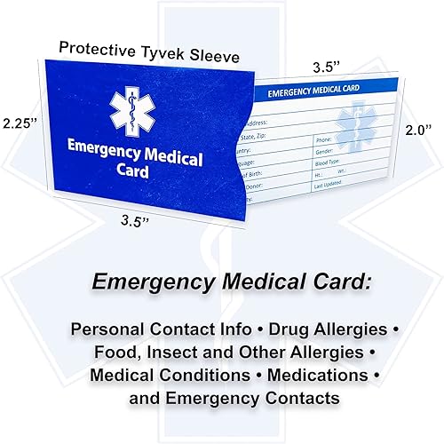 Miniatura 9 de Collar de alerta médica USB de 2 GB - 2 x 1.25 pulgadas - Collar de acero inoxidable grabado con placa de identificación médica - Collar de alerta