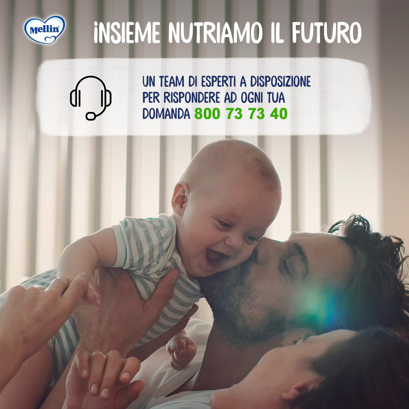 MELLIN Merenda 100% Vegetale, Pouch Avena, gusto Mela Fragola e Banana 90g, Senza Zuccheri Aggiunti - 6 Confezioni da 90g