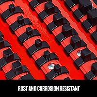 Vista 6 de CRAFTSMAN Soporte de enchufe, 4 rieles, organización de almacenamiento (CMMT99419)