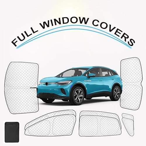 Miniatura 291 de KMF - Parasol de repuesto para parabrisas, cubierta para ventana lateral y trasera, cubierta protectora para visor, para campamento, bebé, bloqueo