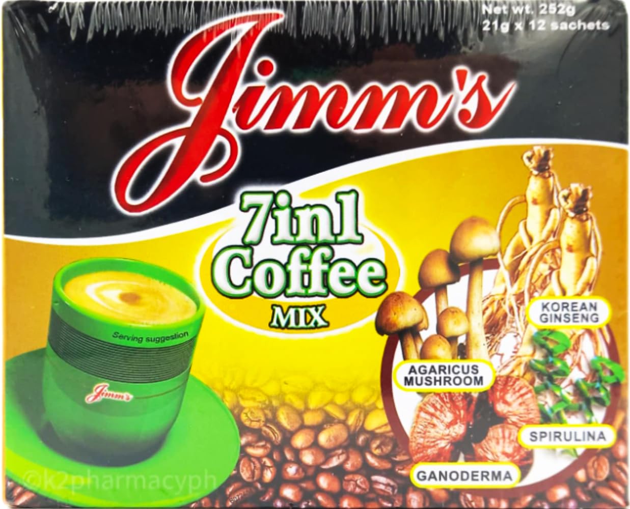 Amazon.com : jimms 7 in 1 Coffee Mix : Grocery & Gourmet Food