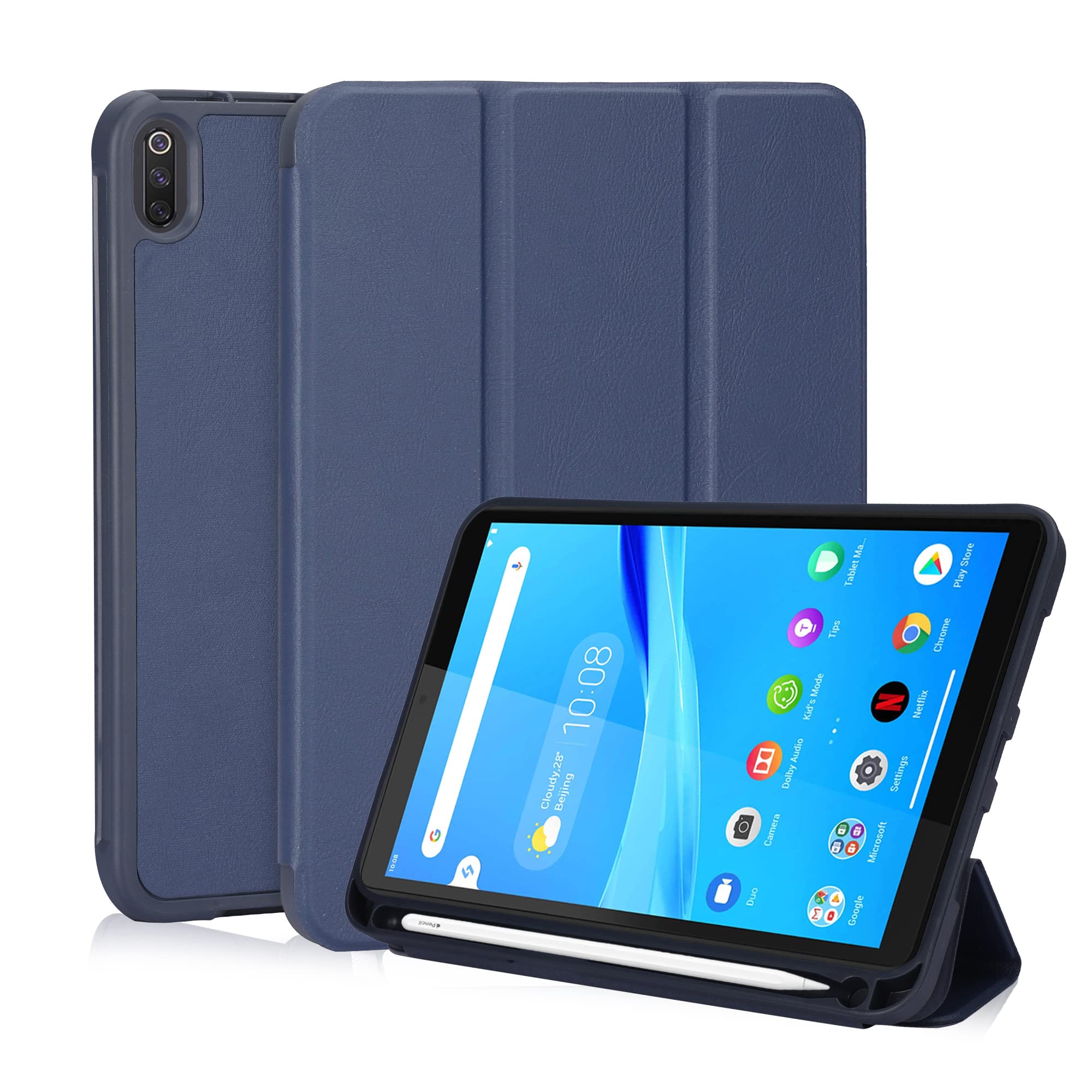 e kysa basics Smart Trifold Leather Magnetic Case Cover with Pencil Holder for Apple iPad Mini 6 (8.3 inch, 6th Gen, 2021) - A2567, A2568, A2569 - Black (B09WF8G6G8) Amazon Price History, Amazon Price Tracker