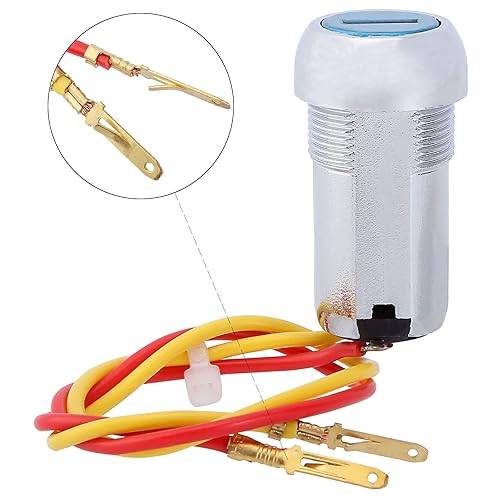 Miniatura 7 de SOAJEE Interruptor de llave de encendido universal de 2 cables para motocicleta, ATV, bicicleta eléctrica, Quad Scooter eléctrico, Go Kart,