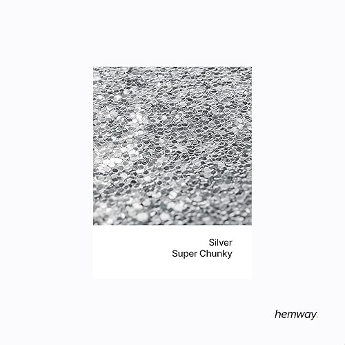 Miniatura 2 de Hemway Purpurina de poliuretano y resina epoxi 3.53 oz3.5 onzas, aditivo metálico de escamas de cristal para pisos, joyas, vasos, pigmento de