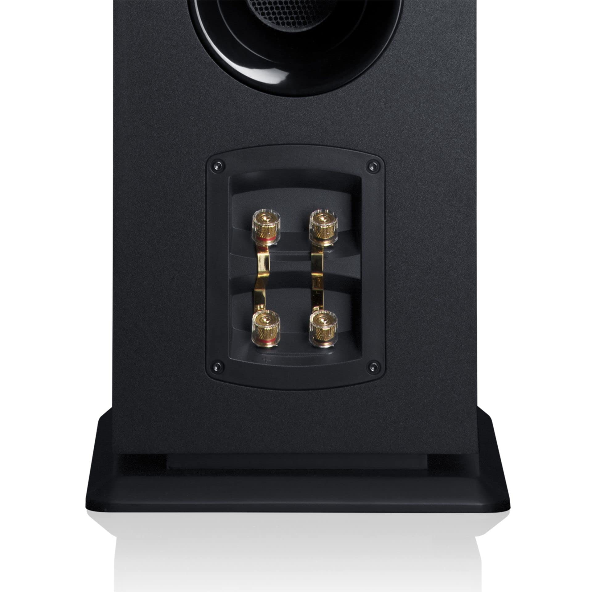 Teufel Ultima 40 Paire d'Enceintes Colonnes Hi-FI, Système 3 Voies, Construction Bass-Reflex, Compatible avec Tous Les amplificateurs - Noir