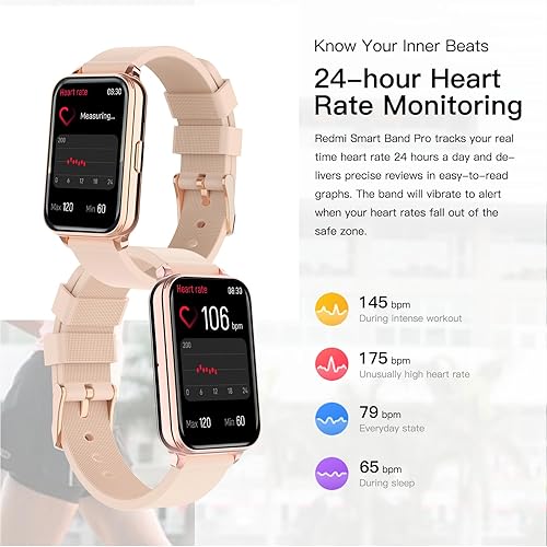 Miniatura 5 de Smart Watch Fitness Tracker MakeAnswer Calls for Women Men with Heart Rate Blood Oxygen Sleep Monitor Sports Modes Step Calorie Counter IP68