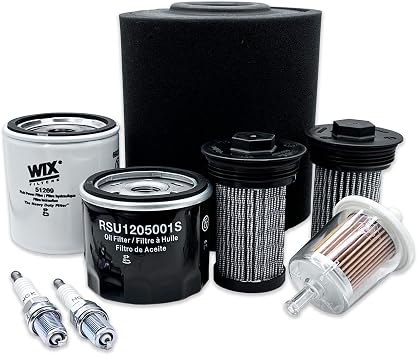 HERO Maintenance Filter Kit For Toro 68138 MB TX 2500 Tracked Mud Buggy Filters Compatible With OEM 1608301S 1608302S 1205001S 1633750 1373772 1202235 RC12YC