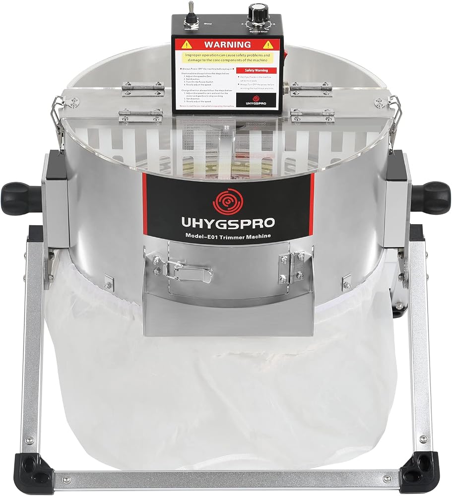 16 Inch Electric Bud Trimmer, Wet & Dry Trimming, with Stand