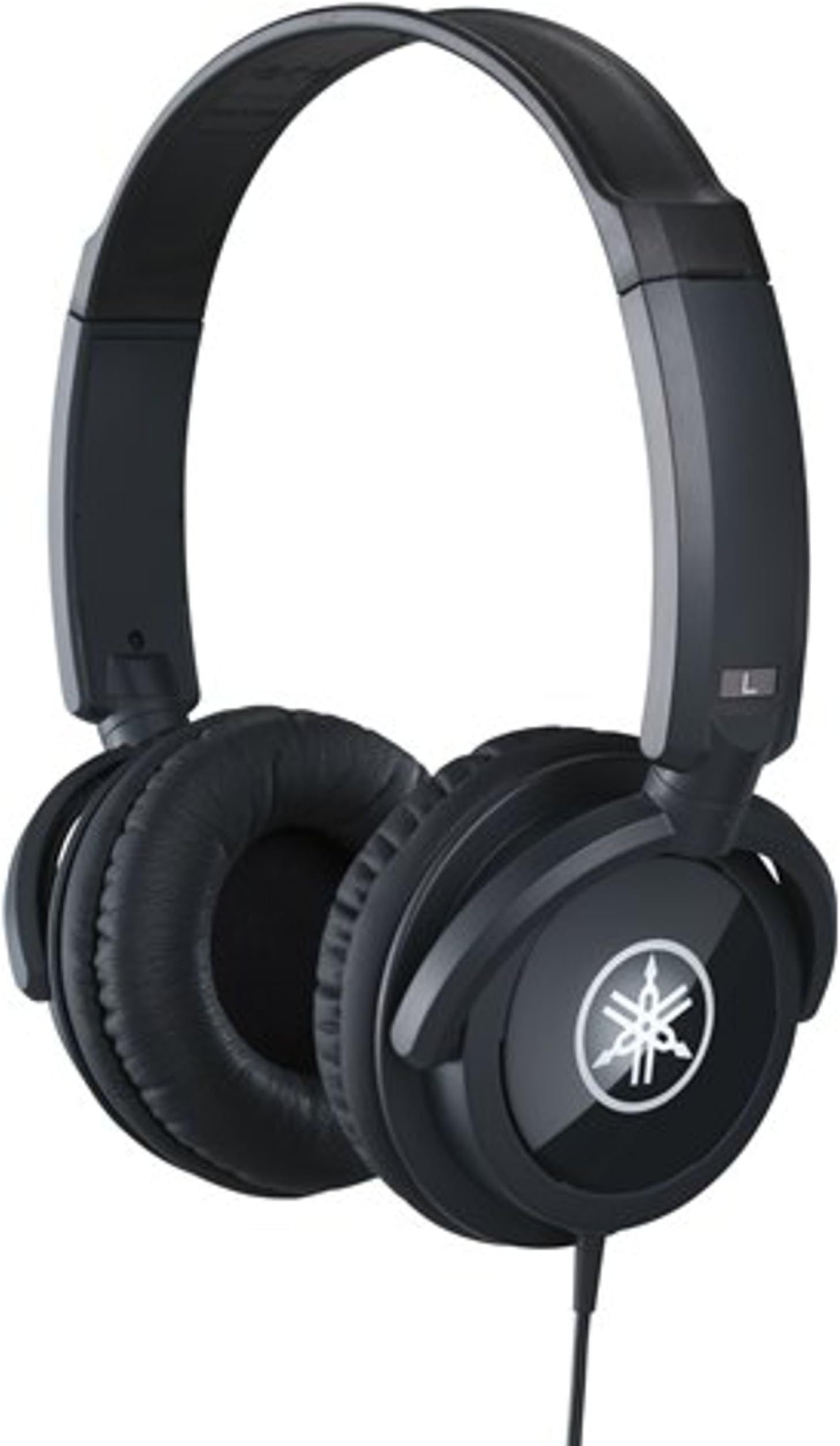 HPH-100 Headphones, quality sound and deep bass, over the ear, wired musicians headphones, in black