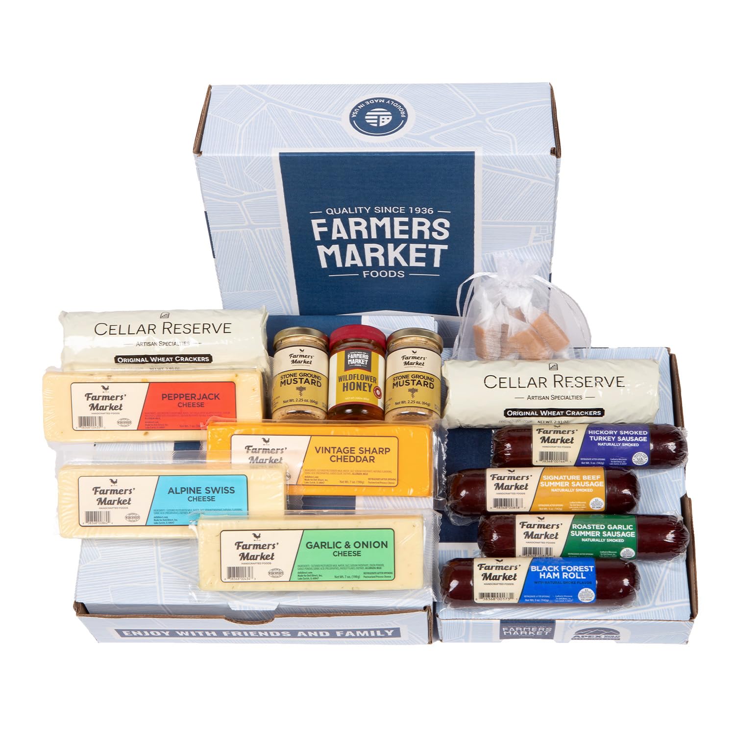 Farmers Market Gift Basket, Gluten Free, Keto, Paleo, Low Sodium, Zero Sugar, Christmas Charcuterie Board, Holiday Meat and Cheese Gift Baskets, Curated Selection