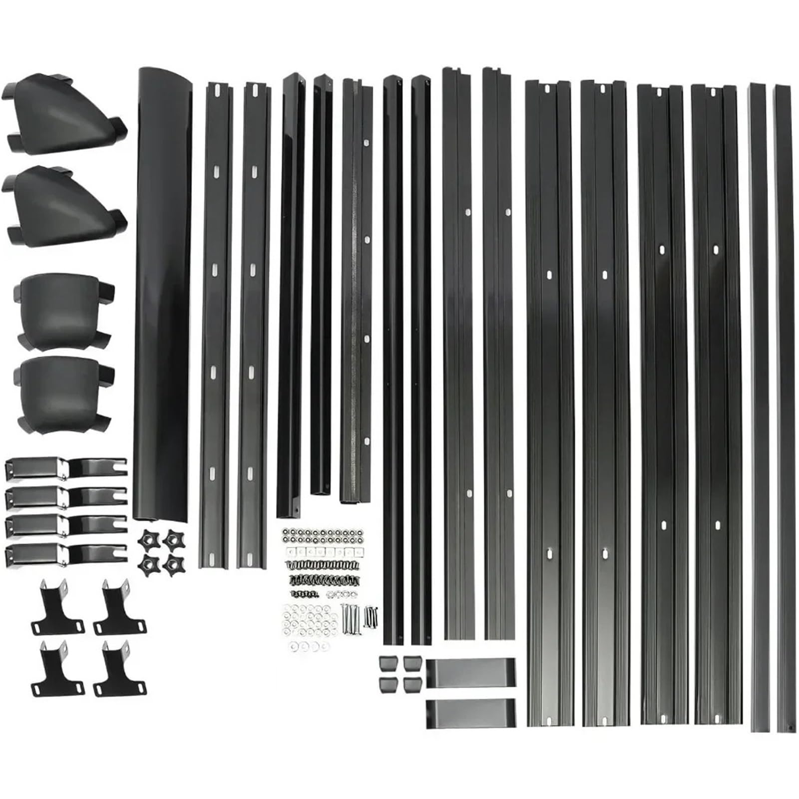 Rieles de Techo Cesta de Techo para Coche Portaequipajes Barras