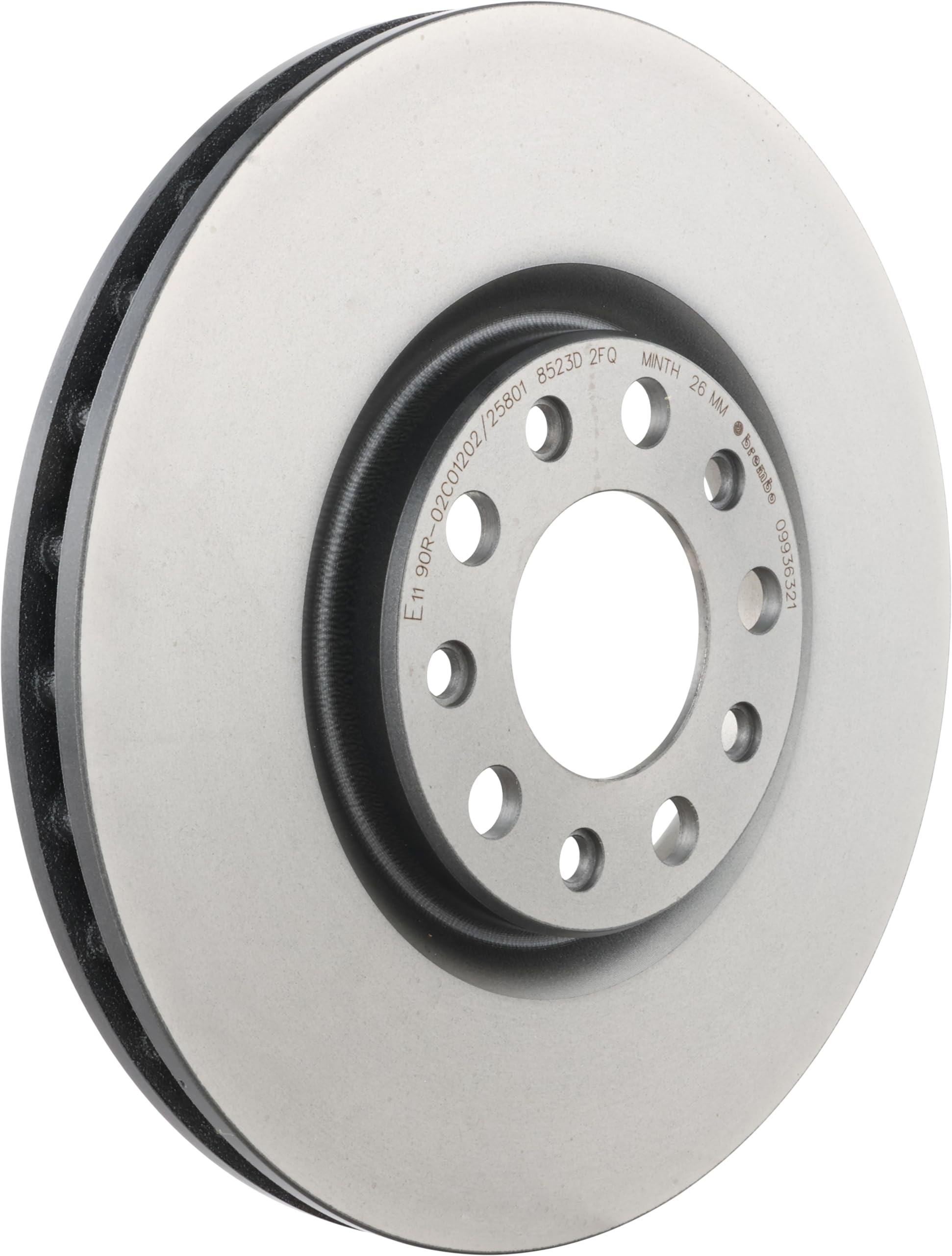Brembo 09.9363.21 - Disco Freno con Verniciatura UV (Set di 2) - Anteriore