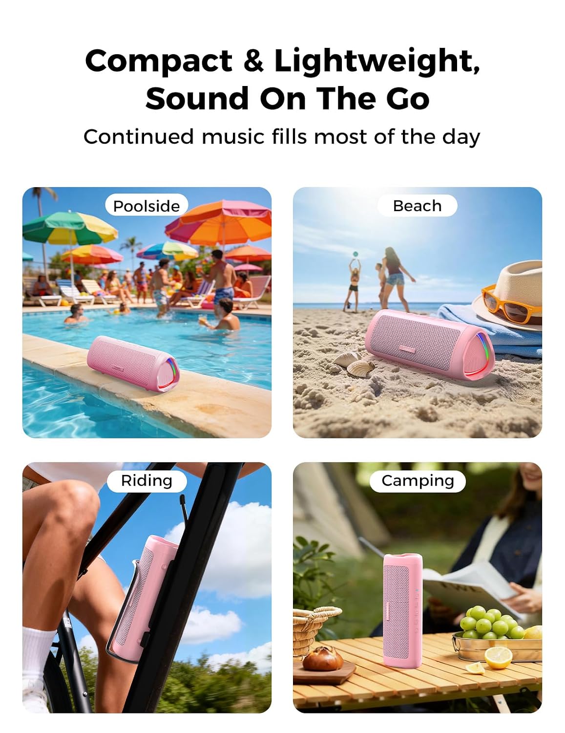 Best Bluetooth Speaker, Ipx5 Waterproof Speaker With Hd Sound, Up... 2026