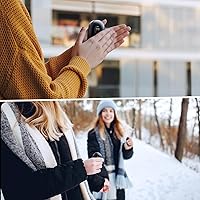Vista 5 de coldSky Hand Warmers Rechargeable 2 Pack, Magnetic Electric Hand Warmer with Digital Display, Reusable Handwarmers Heat Up to 140℉, Portable Pocket