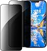 Protector de pantalla de privacidad de 1 paquete compatible con Xiaomi Poco F8 Ultra, HD negro, dureza 9H, vidrio templado anti-espía con cobertura 7