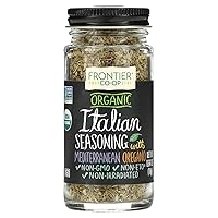 Vista 1 de Frontier Condimento italiano certificado orgánico, botella de 0.64 onzas