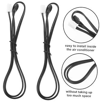 Air Conditioner Thermistor Sensor Temperature Probe Rubber Head Waterproof Temperature Sensor