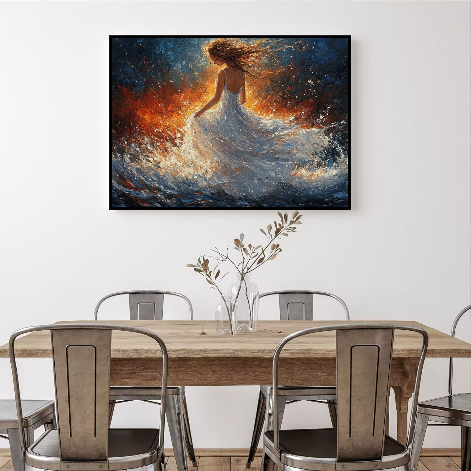 Puzzle 5000 Teile für Erwachsene, 3D Puzzle Frau Holzpuzzles, n-655 | Puzzlematte Abstrakt, Heimunterhaltung, Entspannung Meditationspuzzle, Impossible Klassische Jigsaw Puzzles, Home Decoration