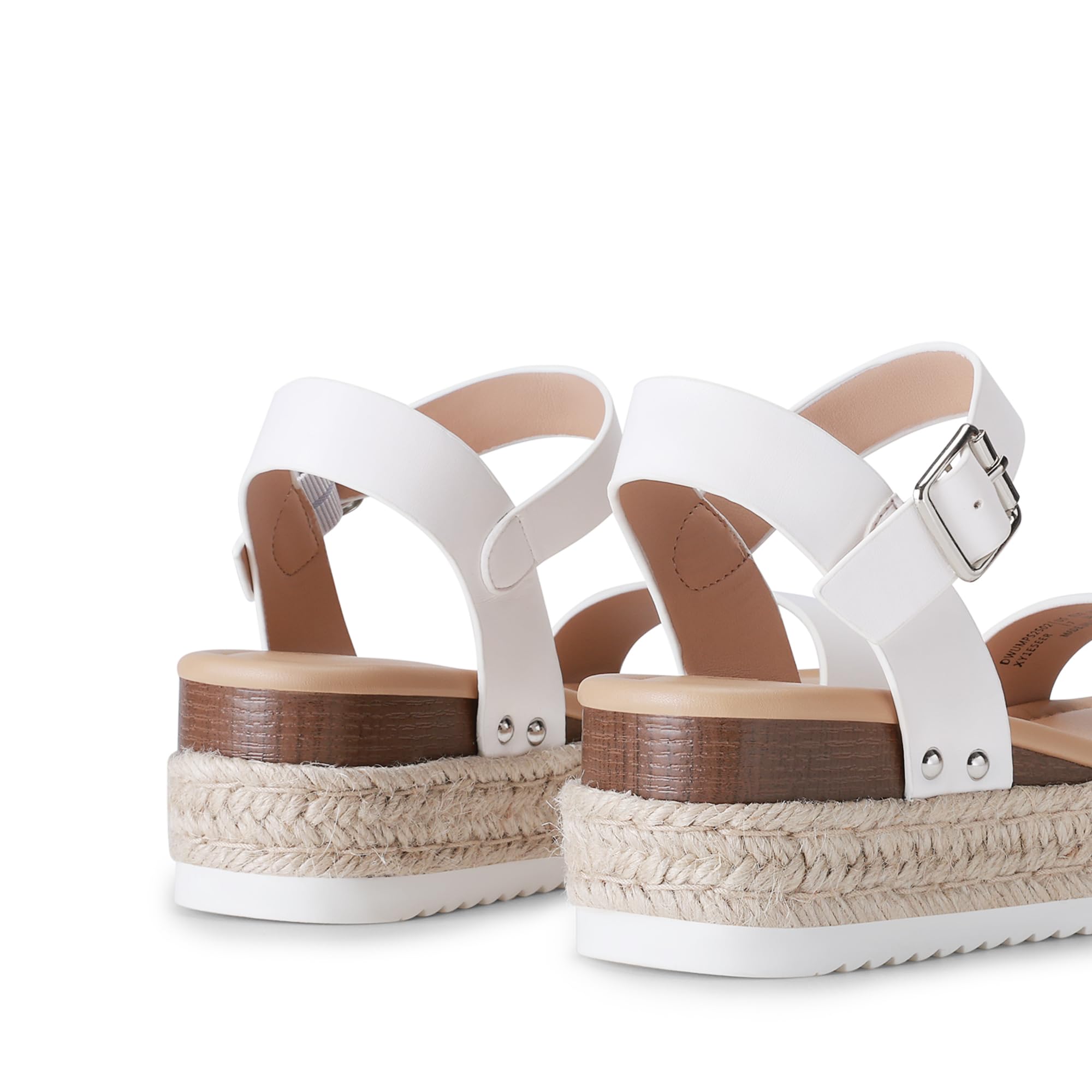 DREAM PAIRS Sandalias de cuña con plataforma