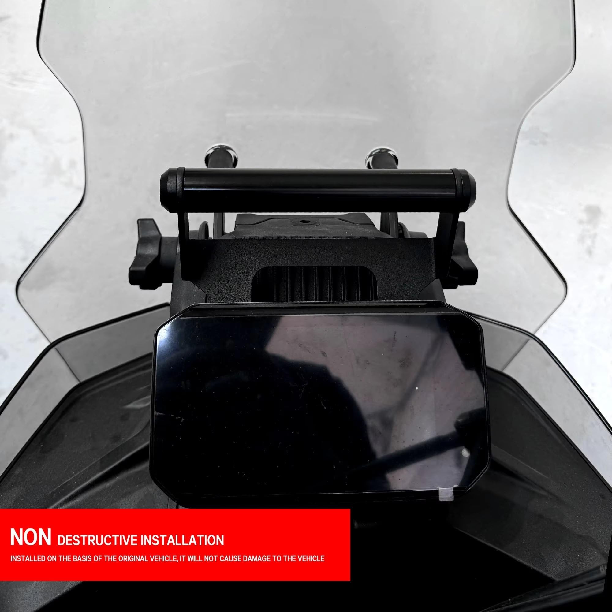 Support de Plaque de Navigation GPS pour CFMOTO 700 MT 700MT 2025 Stabilisateur Tableau Bord Anti-Vibration pour Moto, Téléphone Portable, Support De Navigation GPS