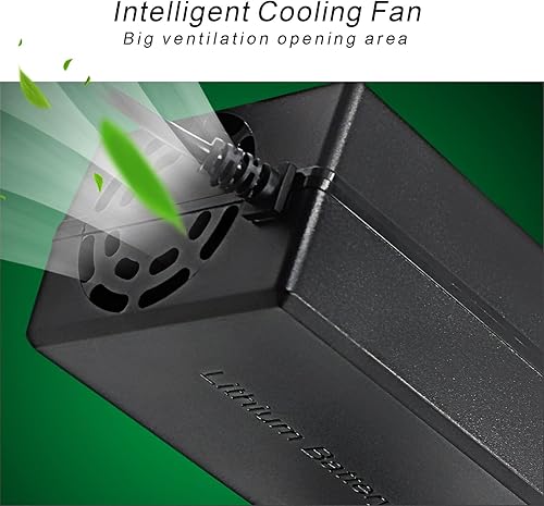 Miniatura 2 de Cargador de batería de iones de litio de 54.6 V 5 A, cargador de batería de múltiples enchufes 13S 48V (no aplicable a baterías de plomo-ácido)