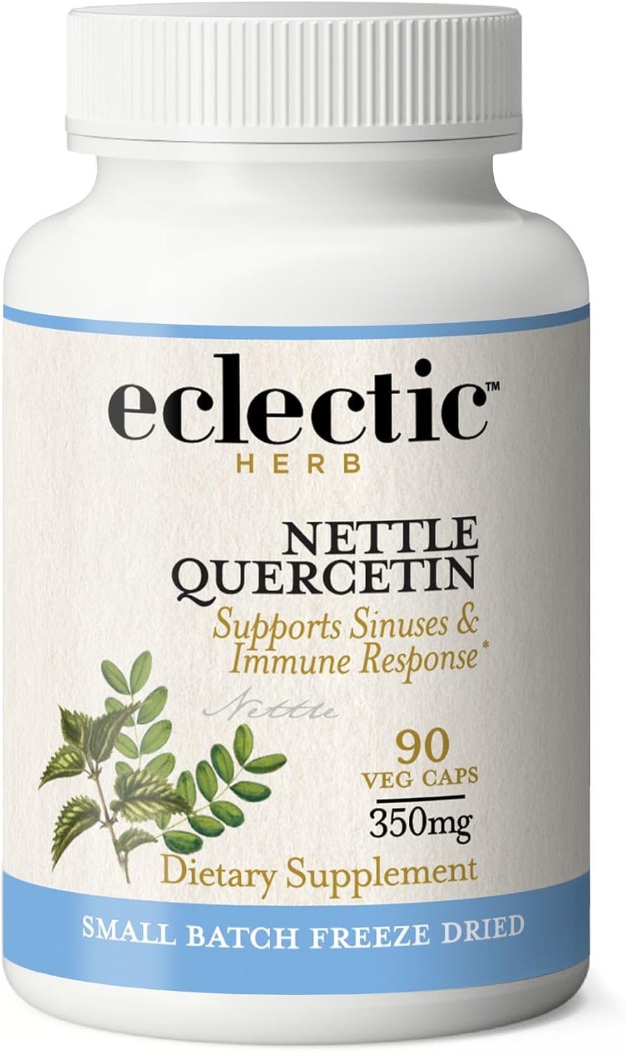 Eclectic Nettles Quercetin Freeze Dried Vegetables, Blue, 90 Count