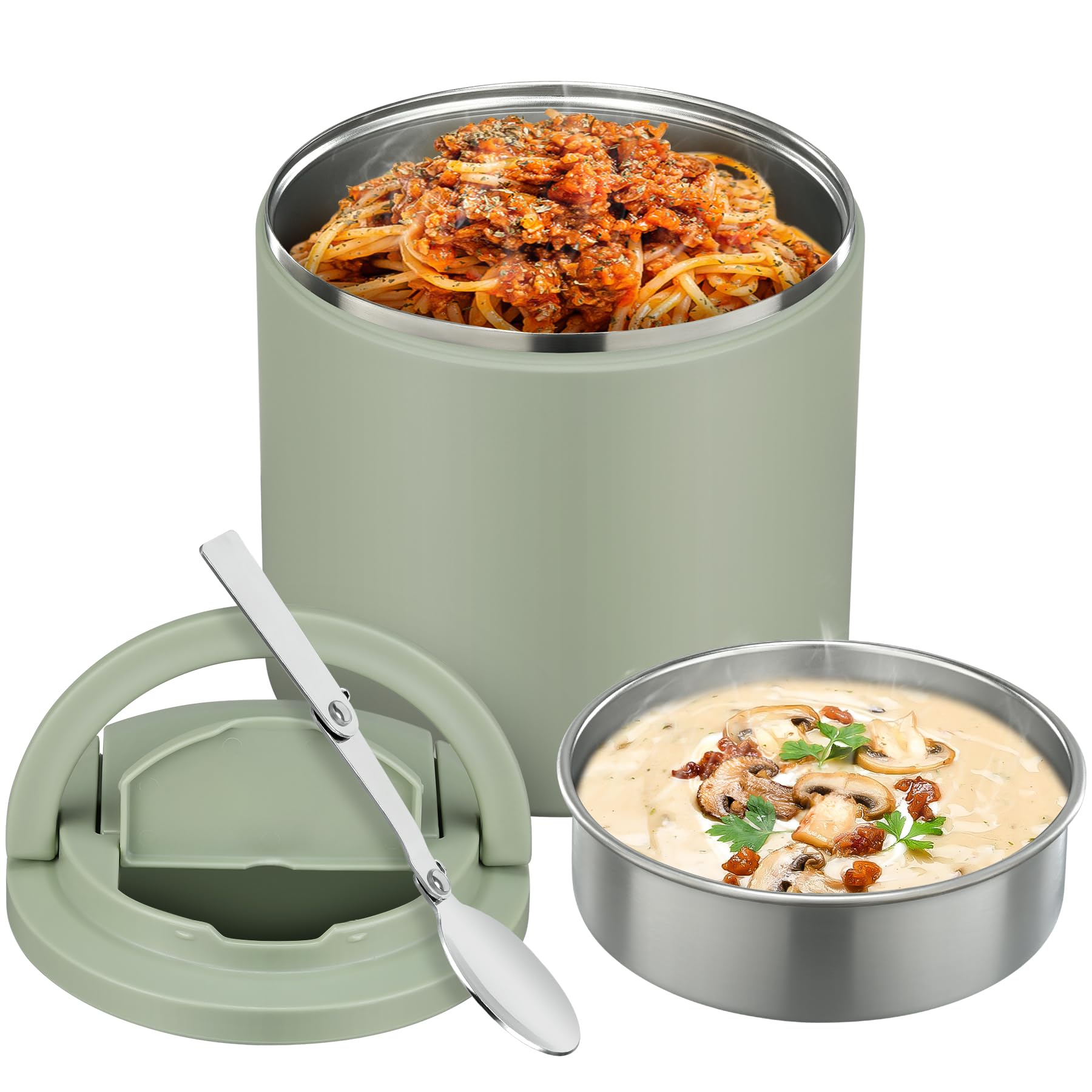 弁当箱・水筒 FORDAYS stainless food pot 350ml Amazon.com: 40oz Insulated Food Jar-Say Goodbye to Spills&Cold