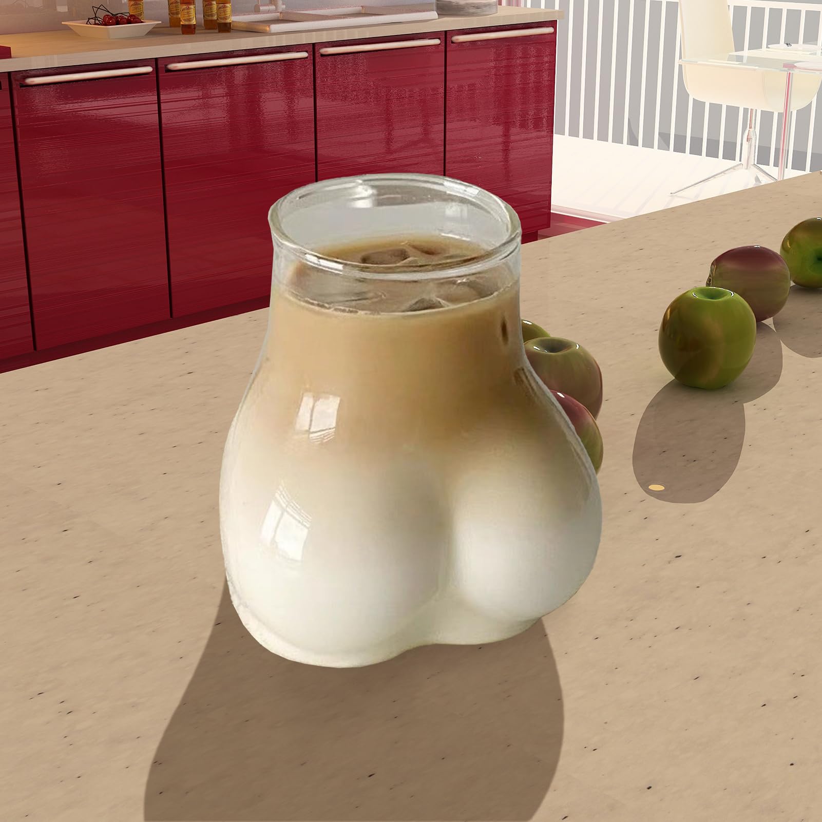 Kreatywne szklanki w kształcie ciała, zabawne kubki do piwa, przezroczyste kubki do picia, szklanki koktajlowe, unikalny kubek do kawy, szklanki do whisky, nowatorskie naczynia do picia na imprezy