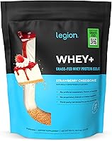 Vista 13 de LEGION Whey+ - Proteína aislada de suero de vacas alimentadas con pasto, sabor a chocolate, sin OMG, sin lactosa, sin azúcar, natural, 30 porciones