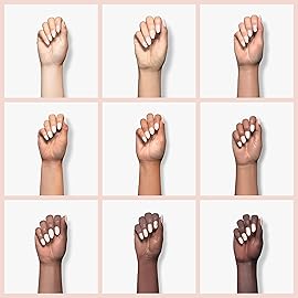 AIMEILI Hema Free Rubber Base Gel For Nails, Soak Off U V LED Clear Sheer Gel Nail Polish, 4 in 1 Nail Strengthen/Enhance/Base Coat/Color - (448) 10ml