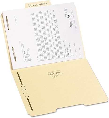 Miniatura 9 de Smead Supertab - Carpetas de cierre, corte 13, tamaño carta, manila, 50Bx (14535)