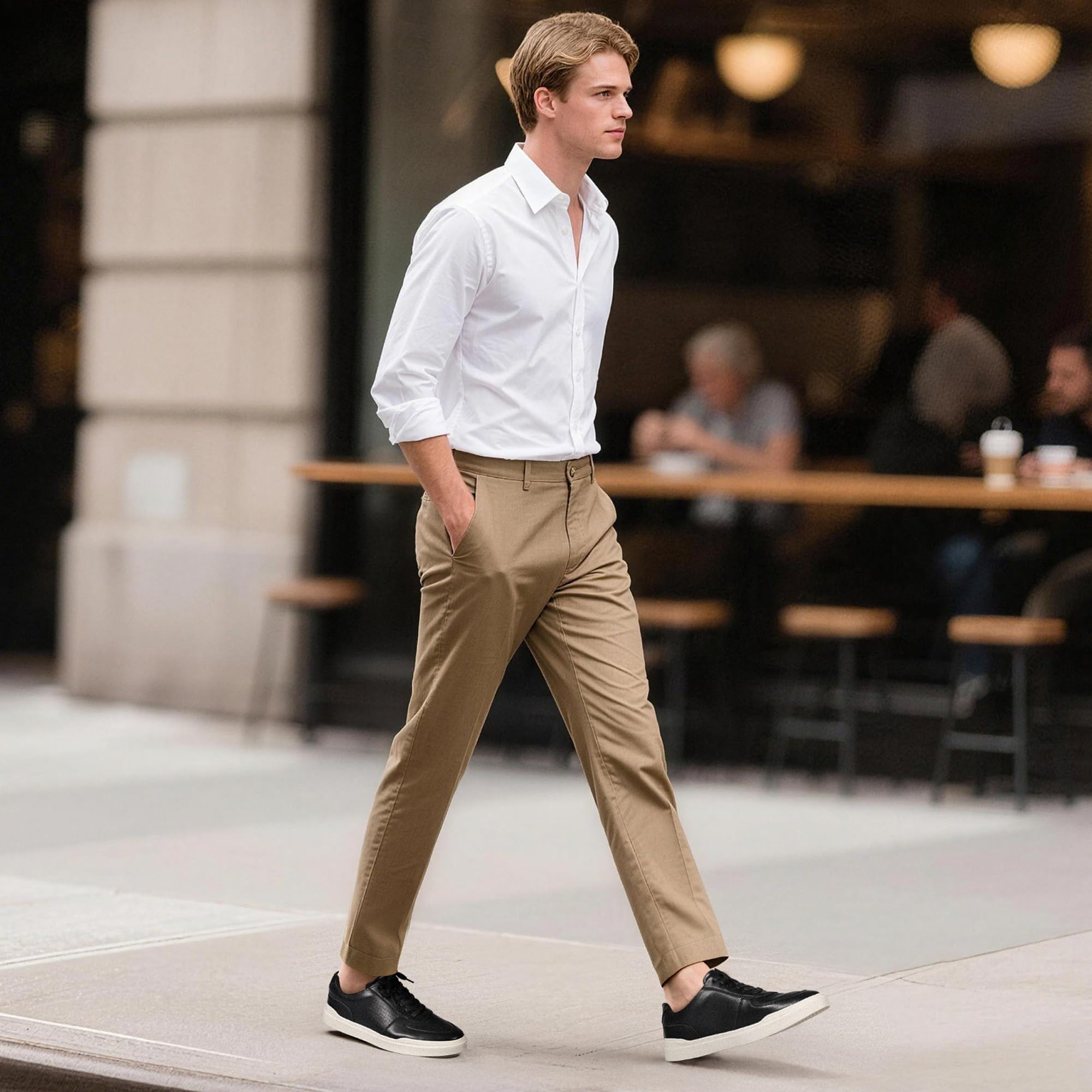 Bruno Marc Sneakers Casual Uomo Morbida Tomaia | Suola antiscivolo resistente all'usura e soletta ammortizzante con supporto dell'arco plantare per ogni occasione