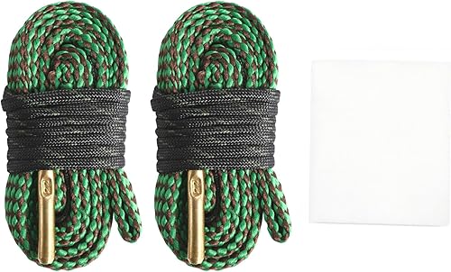 EAmber Kit de limpieza de serpiente, suministros de limpieza para pistolas calibre calibre rifle pistola barril cepillo para .22 5.56 .308 7.62