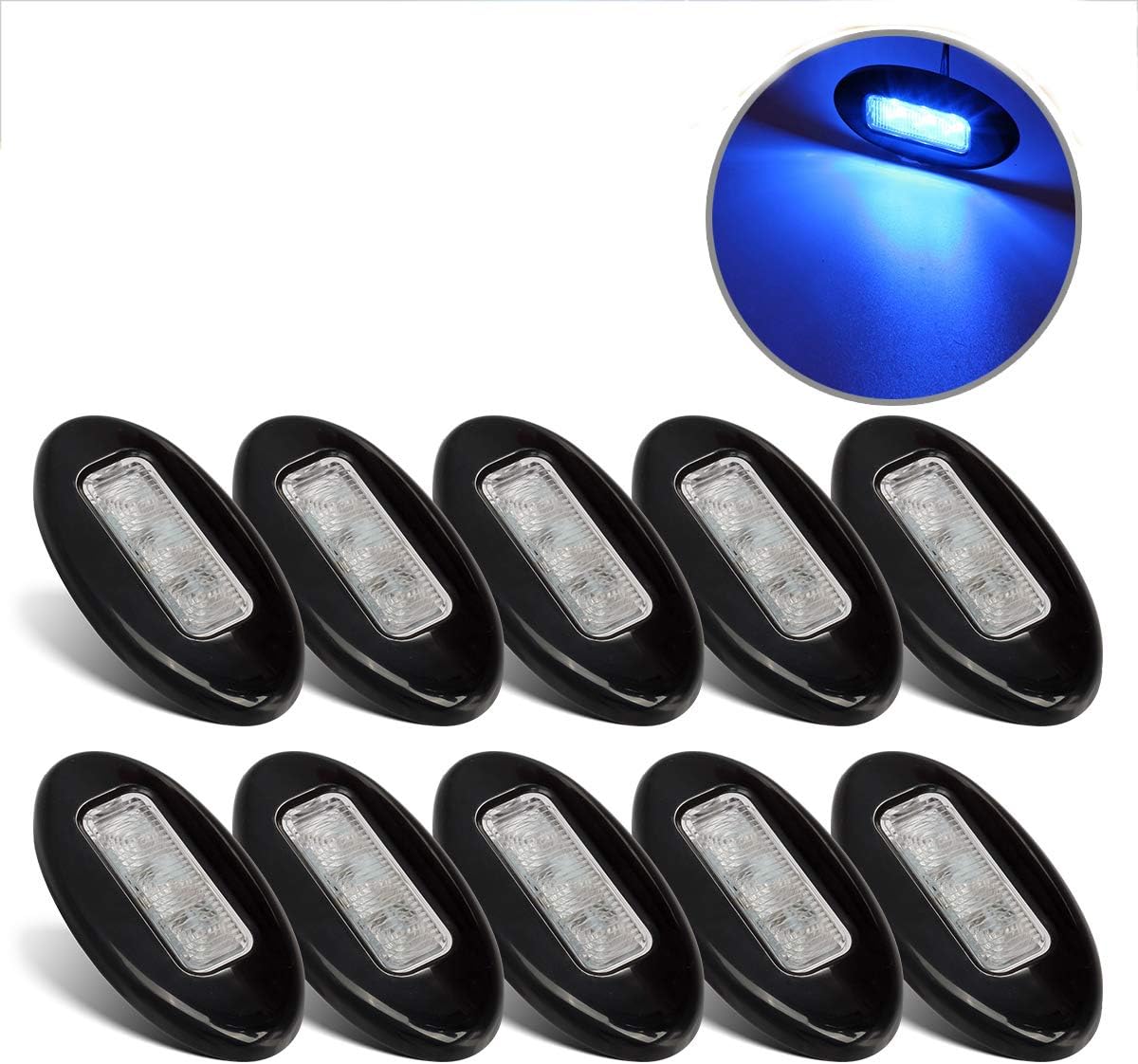 Car & Truck LED Light Bulbs Car & Truck Light Bulbs 10*12V LED Courtesy