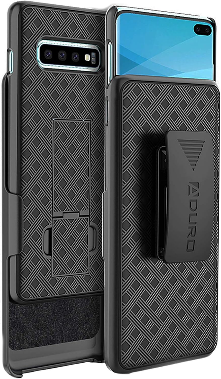 Aduro Cell Phone Holsters for Samsung Galaxy S10 Plus Case Protector Includes Belt